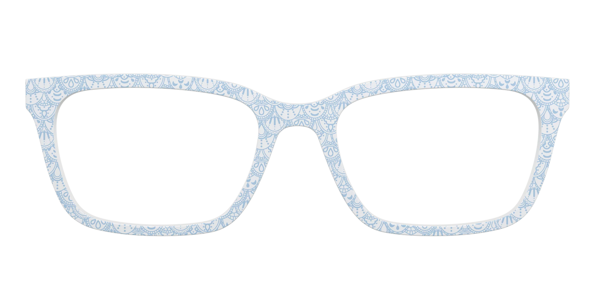 The Something Blue Scallop Lace