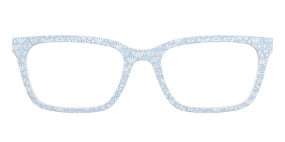 The Something Blue Scallop Lace