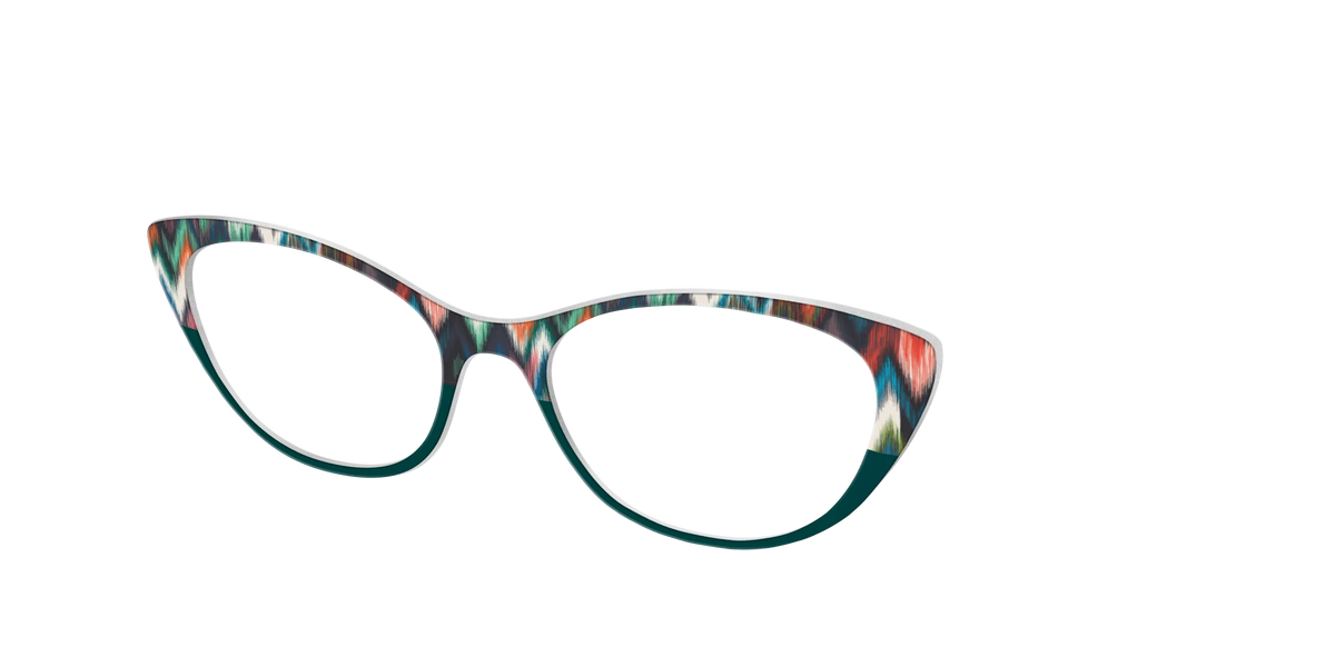 The Teal Ikat Split