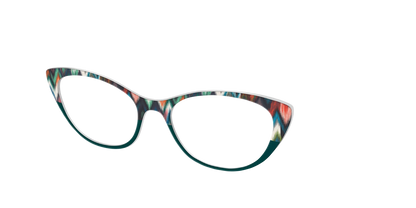 The Teal Ikat Split