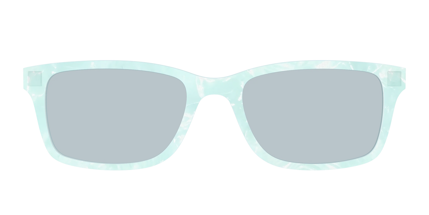 The Oceanic Pearl with Slate Blue Lens