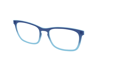 The Indigo to Sky Blue Gradient Crystal