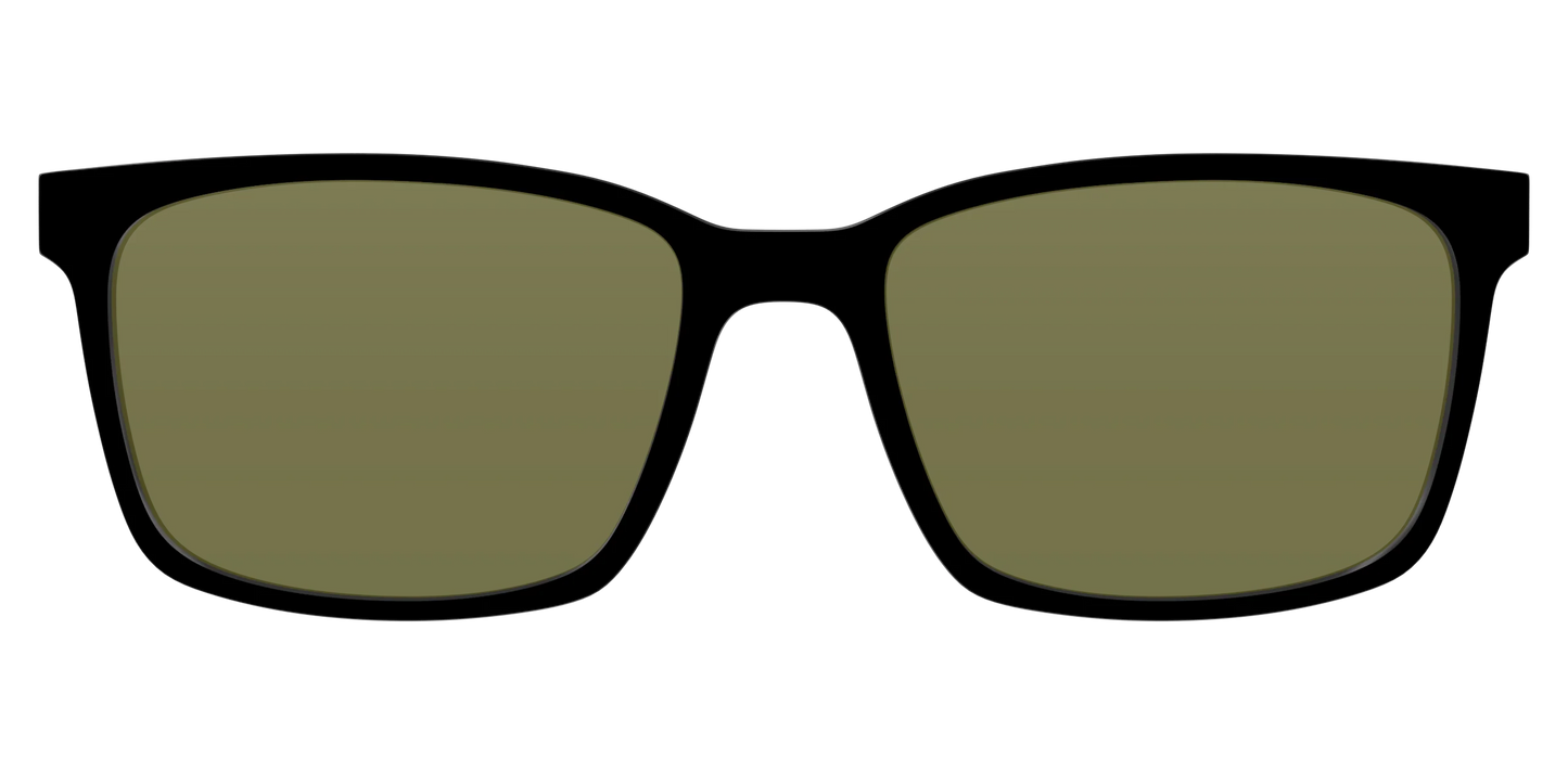 The Black with Green Racquet Sport Lens