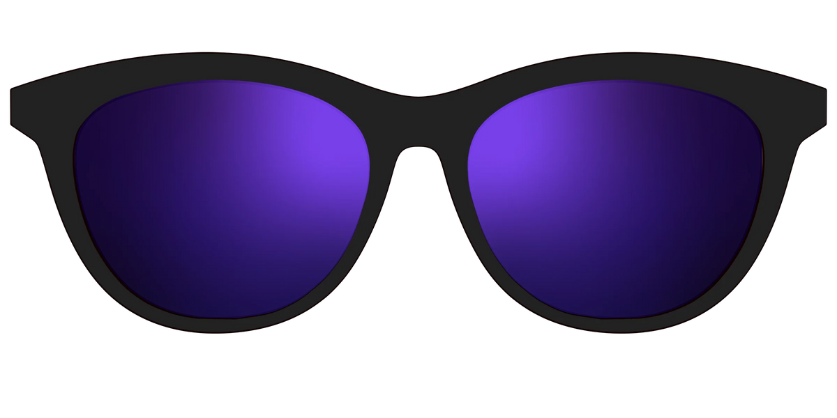 The Polarized Purple Reflective Sun Top