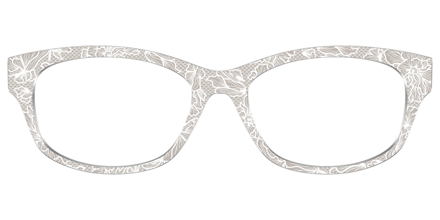 The Taupe Floral Lace
