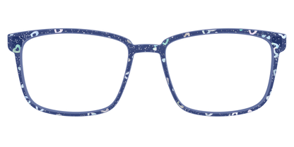 The Denim Heart Glitter Crystal