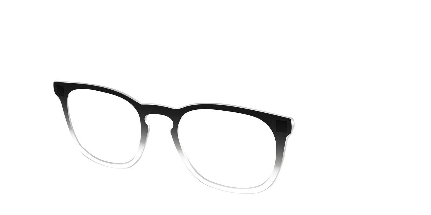The Black Gradient Crystal