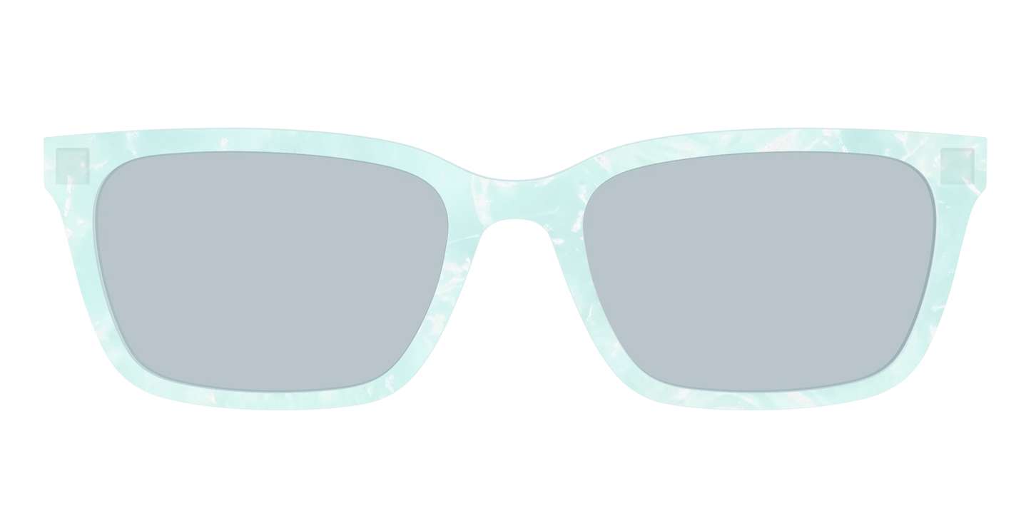 The Oceanic Pearl with Slate Blue Lens