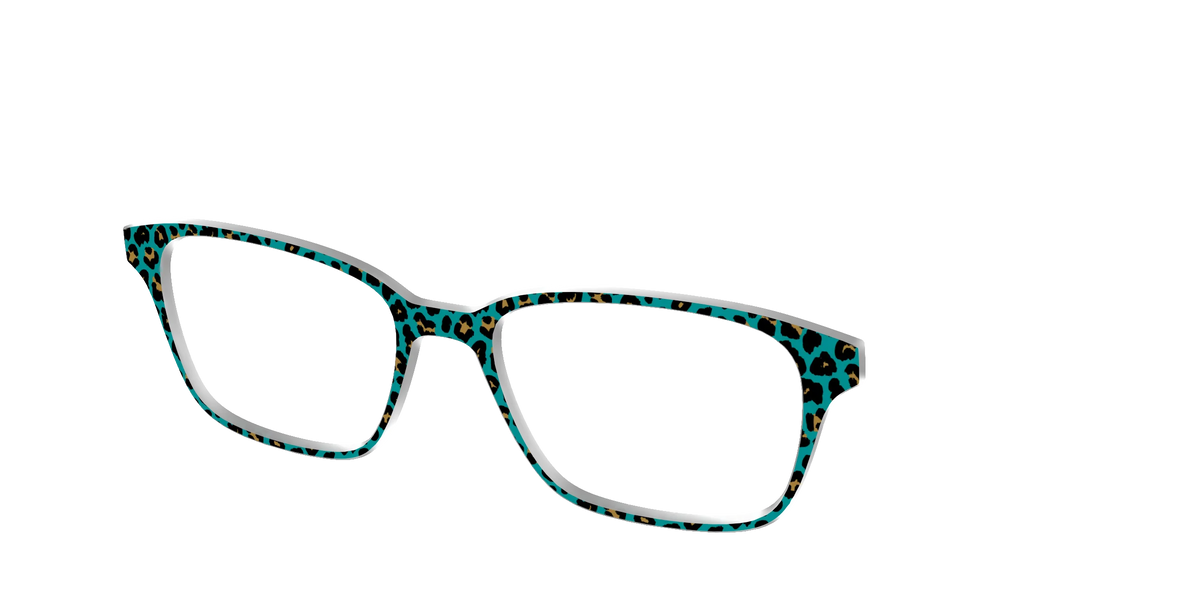 The Teal Leopard