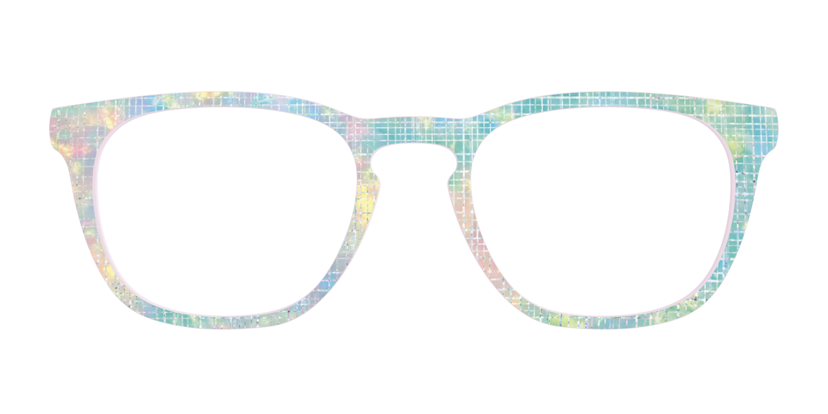 The Pastel Gradient with Holographic Hatching