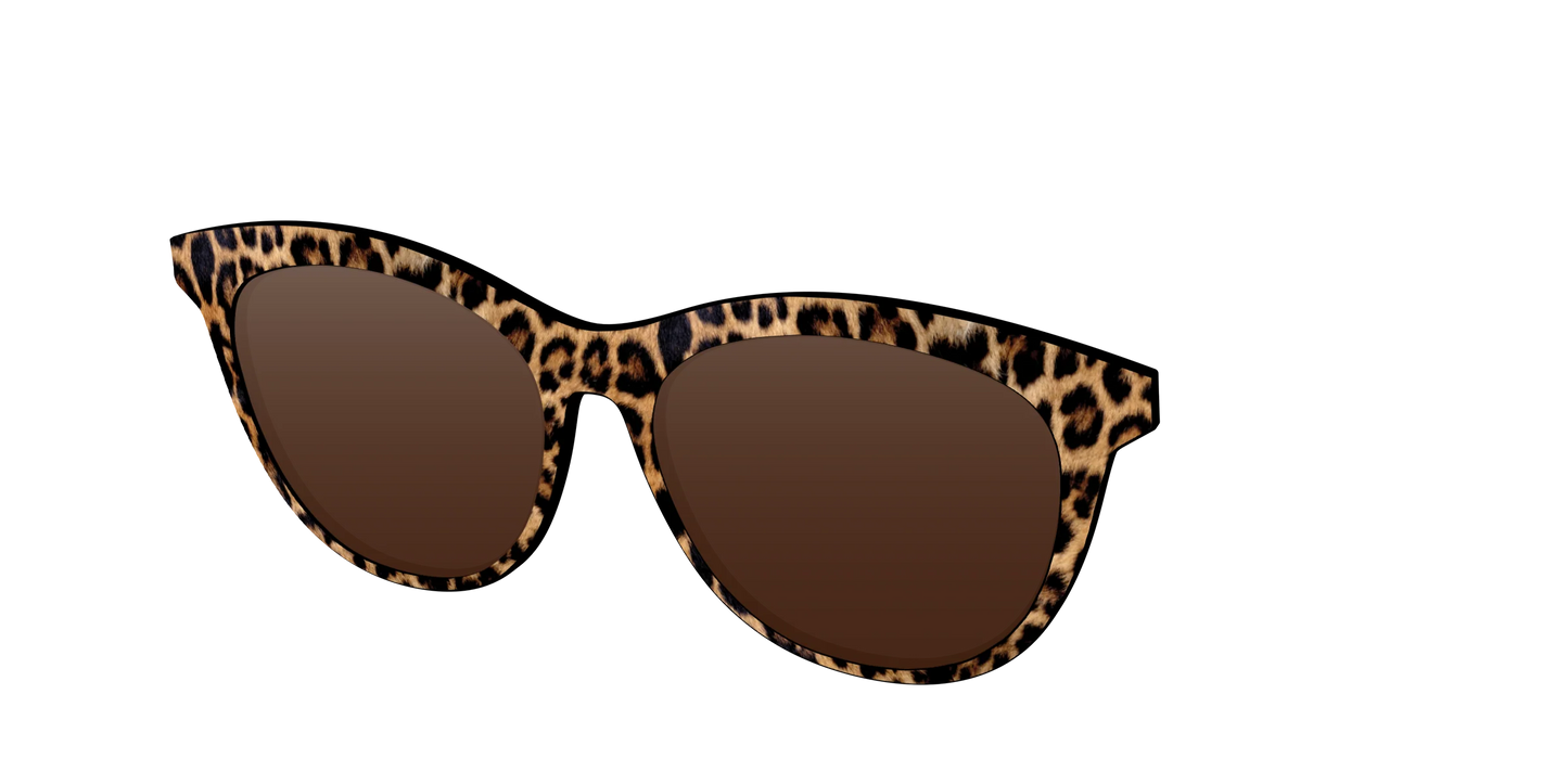 The Polarized Cheetah Spots Sun Top