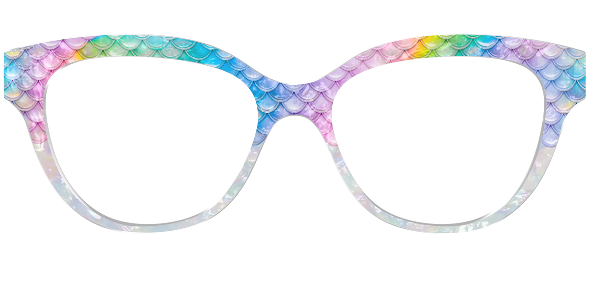 The Rainbow Pearl Scales Crystal