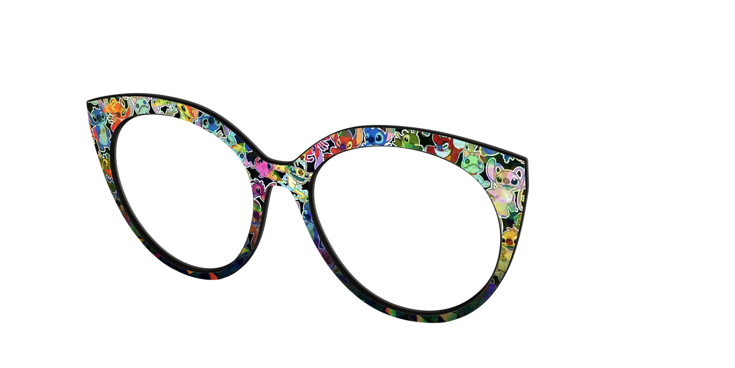 Stitch & Friends Sticker Holographic