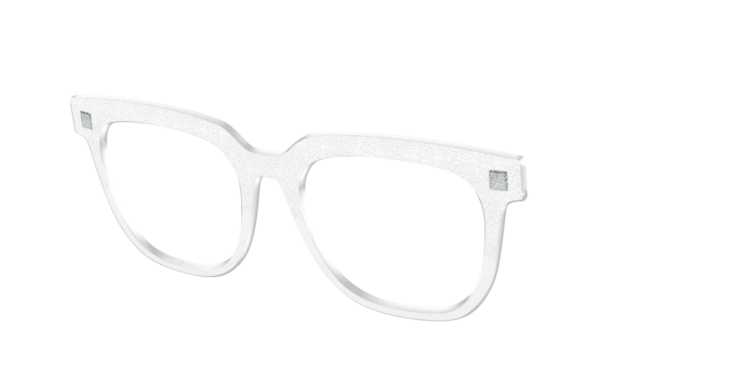 The White Eyelet Crystal