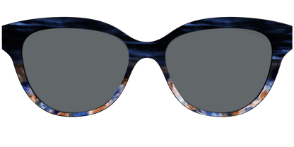 The Polarized Blue Horn Tortoise Sun Top