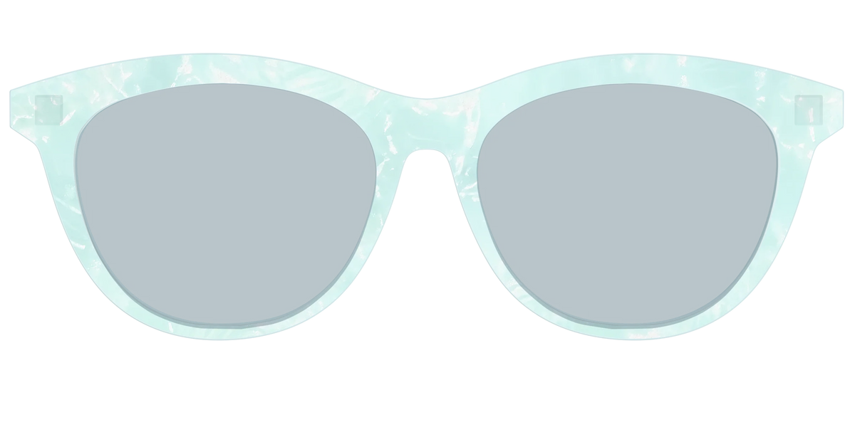 The Oceanic Pearl with Slate Blue Lens