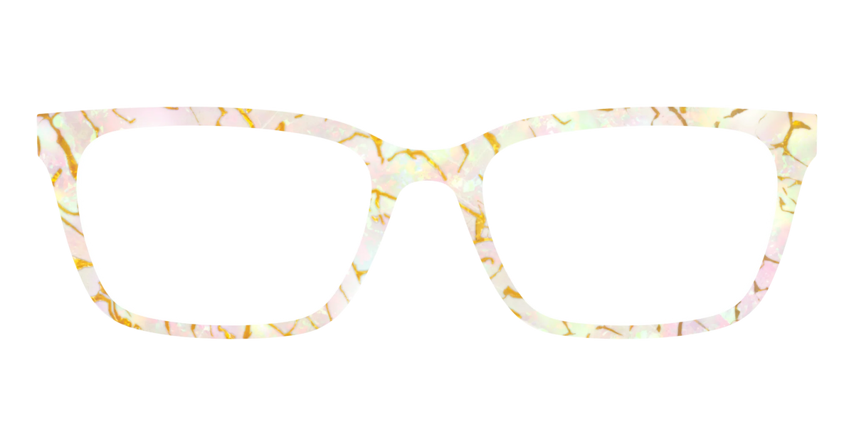 The Opalescent Pearl with Gold Streaks