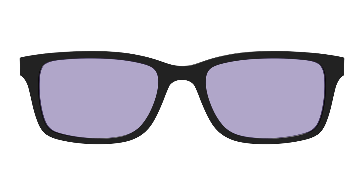 The Black With Celestial Purple Lens