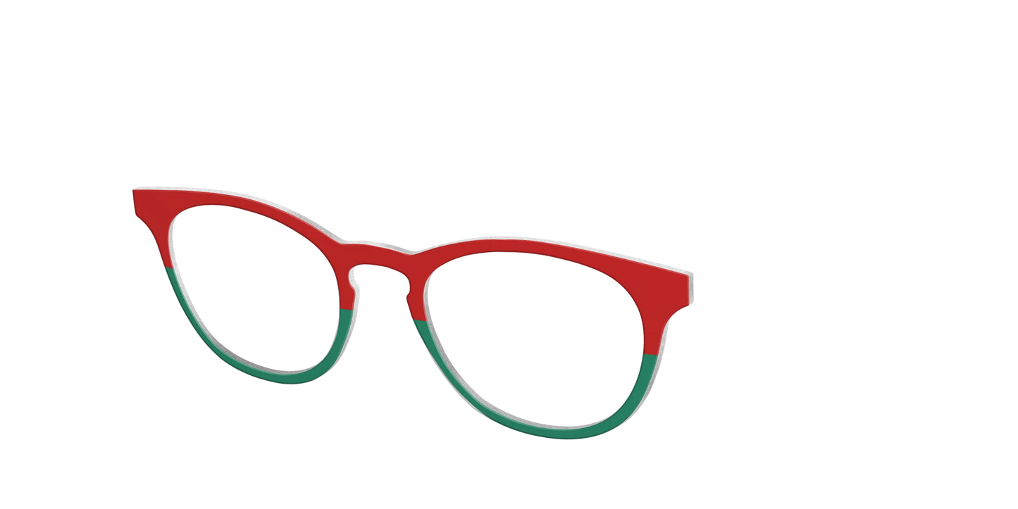 The Scarlet Red & Spruce Split