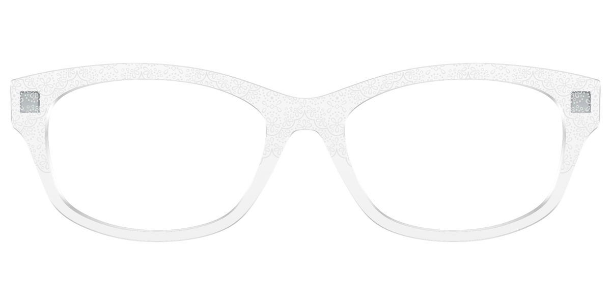 The White Eyelet Crystal