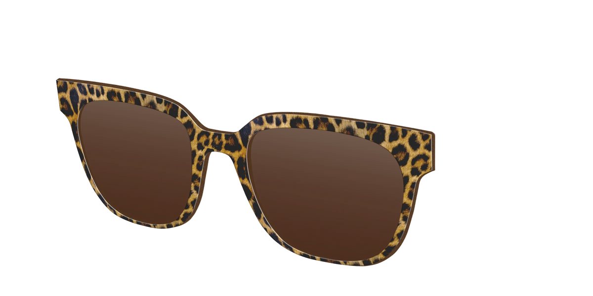 The Polarized Cheetah Spots Sun Top