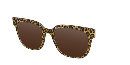 The Polarized Cheetah Spots Sun Top
