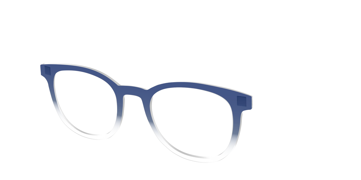 The Navy Gradient Crystal