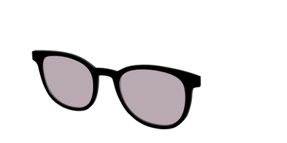 The Black with Gray Gaming Lens