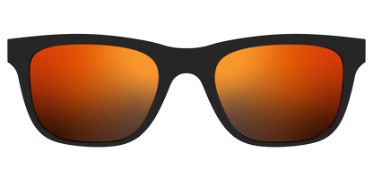 The Polarized Orange Reflective Sun Top