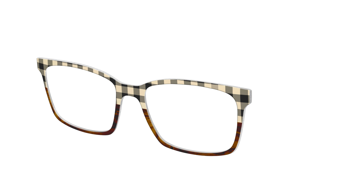 The Ivory Plaid Wood Split