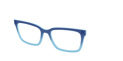 The Indigo to Sky Blue Gradient Crystal