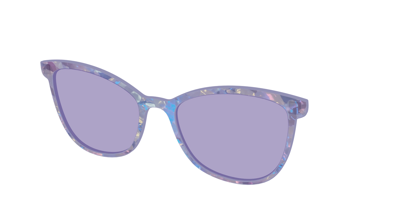 The Lavender Pearl Tort With Celestial Purple Lens