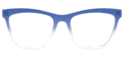 The Indigo Gradient Crystal