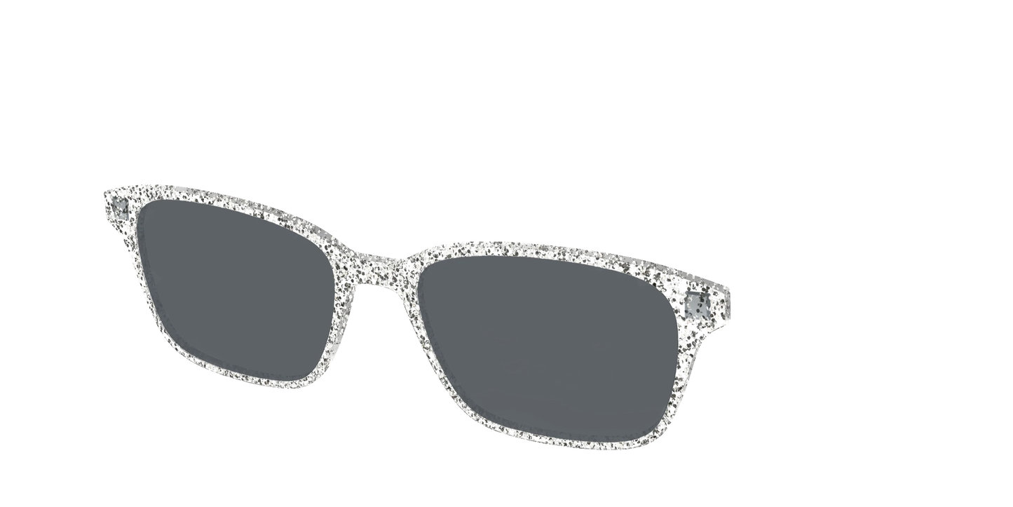 The Polarized Silver Sparkle Sun Top