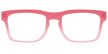 The Red to Coral Gradient Crystal