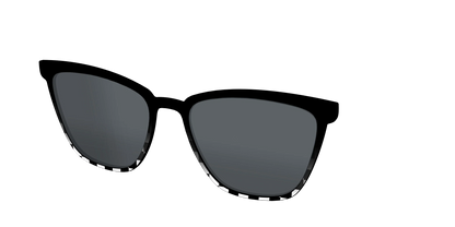 The Polarized Checkerboard Fade Sun Top
