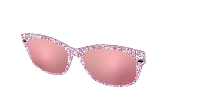 The Polarized Rose Gold Sparkle Sun Top