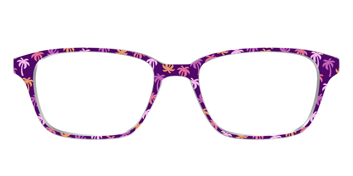The Violet Palm Trees