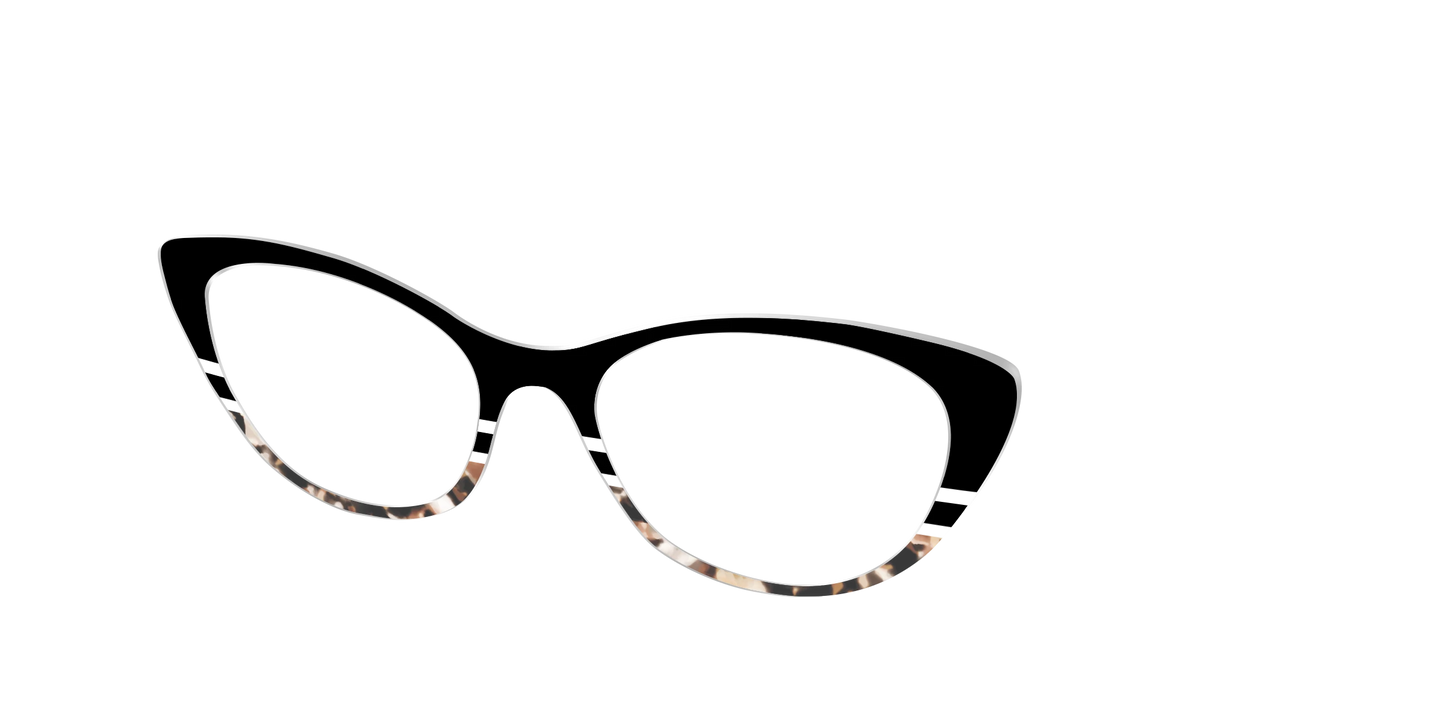 The Chic Tortoise Crystal Split