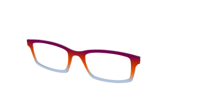 The Raspberry to Periwinkle Gradient