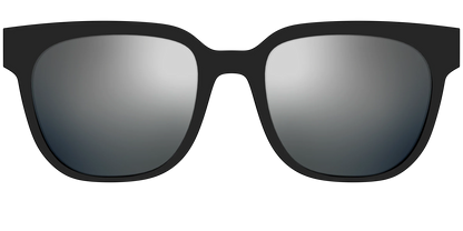 The Polarized Silver Reflective Sun Top
