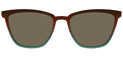 The Polarized Mahogany to Juniper Woodgrain Sun Top