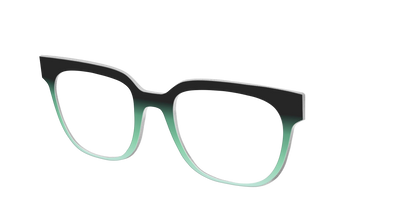 The Black to Spearmint Gradient