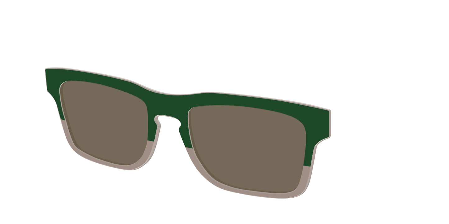 The Polarized Cedar & Sap Crystal Split Sun Top