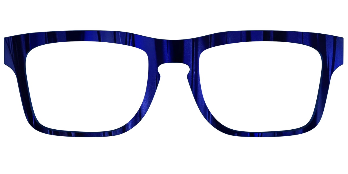 The Indigo Moire Stripes