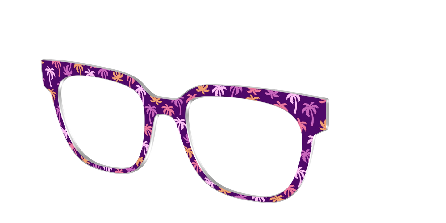 The Violet Palm Trees