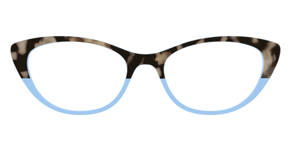 The Denim Tortoise Crystal Split