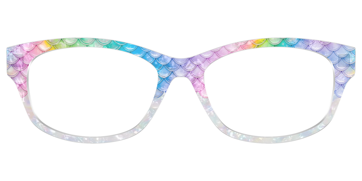 The Rainbow Pearl Scales Crystal