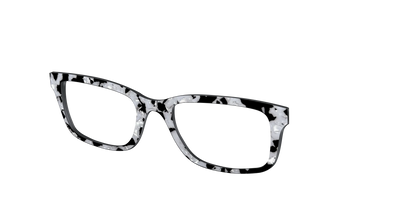 The Black & White Pearl Tortoise