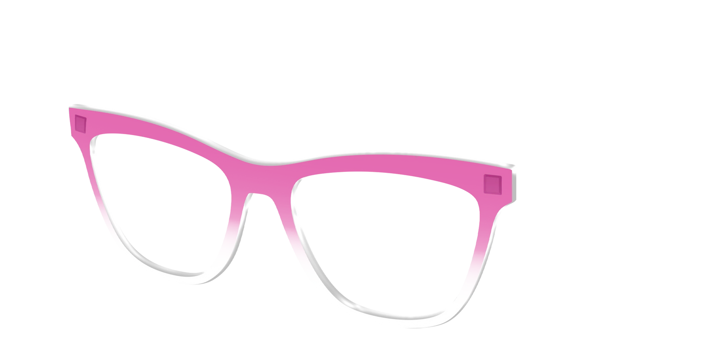 The Magenta Gradient Crystal